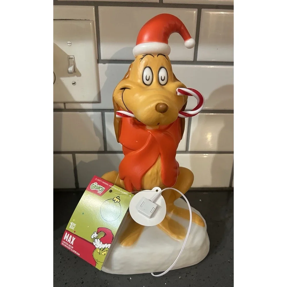 How The‎ Grinch Stole Christmas Blow Mold Max Dog 12